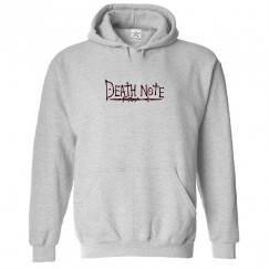 Death Note Classic Unisex Kids and Adults Pullover Hoodie For Animated Thriller Show Fans